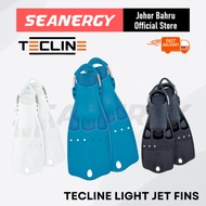 Tecline Light Jet Fins Flippers for Scuba Diving Technical Diving Commercial Diving