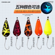 [5Pcs 3g/3cm] Army Colourful Metal Lure Spinner Spoon/ Gewang Spoon Haruan Spoon Siakap Spoon