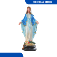 PATUNG TUHAN YESUS - BUNDA MARIA 30 CM (CLASIC) / PATUNG YESUS HATI KUDUS / PATUNG MARIA TANGAN TERB