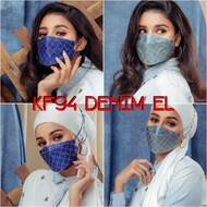 Jovian KF94 Denim Series Earloop Mask