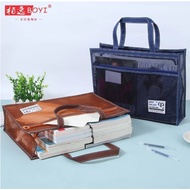 1pc A3 Size Art Bag File Document Zipper Expandable Net Envelope Large Capacity