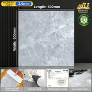 30PCS💥Marble Vinyl Floor Tiles 60X60CM Self Adhesive Waterproof PVC Sticker Lantai Pelekat