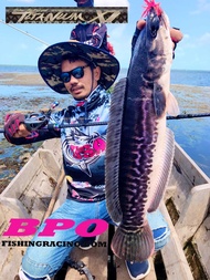 คันเบ็ด Airgear Titanium XT คันตกปลาชะโด คันแอร์เกีย ไทเทเนียมXT เบทท่อนเดียว แบล็งค์ลายX-CROSS ทั้ง