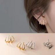 Charlotte Earrings 4 Layer Stud Earrings CIENNA EARING AT036 KIMAYA