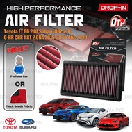 OTPerformance Air Filter Toyota FT 86 2.0L Subaru BRZ 2.0L C-HR CHR 1.8T 2.0NA 2016-2021 Altis 2020 