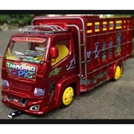 [ Ready ] Miniatur Truk Oleng Kayu Full Variasi Mobil Oleng Truk Oleng