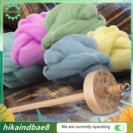 [hIkAi] Drop Spindle Yarn Tool Wooden Hardwood Spinner Wheel Yarn Spin Drop Spindle for Beginners & 