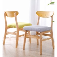 Hot Sales N35 Artic Design Easel Wooden Dining Chair With Cushioned Seat_Modern Furniture for AirBnB Dining