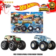 Hot Wheels Monster Trucks Doubles Smash Squatch VS 32 Degrees 938J