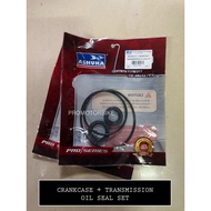 YAMAHA NOUVO LC NOUVO-LC 135 SCOOTER CRANKCASE COVER + TRANSMISSION GEAR BOX OIL SEAL SET ORING GETA