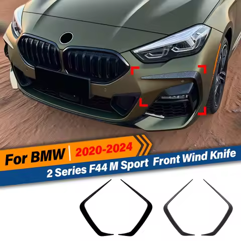 For BMW 2 Series F44 M Sport 2020 2021 2022 2023 2024 Front Wind Knife Spoiler Grille Cover Air Vent