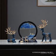 Entrance Glitter Painting TV Cabinet Creative Living Room Office Home Accessories Decoration Decorat