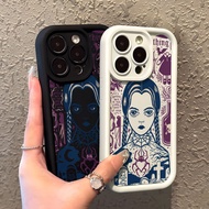 Dark Gothic Movie Wednesday Casing for Samsung Galaxy S25 S24 S23 S22 S21 Ultra S20 FE Plus M54 Note