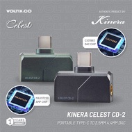 Kinera Celest CD-2 Portable Headphone DAC Amplifier 3.5mm 4.4mm Official Warranty BASS AUDIO