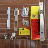 LC 112 LOCKCASE ROLLER STAINLESS SOLID WL-40 PELOR KUNCI BODY PINTU 2 - Tanpa Silinder