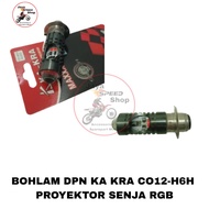 KA KRA CO12 H6H Headlight Bulb Universal RGB Dusk Projector