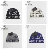 日本 Arc'teryx 不死鳥 Bird Head Logo 黑白灰藍色 高密度針織冷毛 冷帽