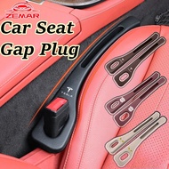 1/2Pcs Tesla Car Seat Gap Filler Plug Leak Proof Strip Side Seam Plug With Storage Grooves Car Organ
