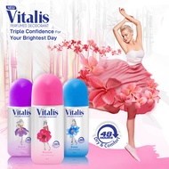 Vitalis DEODORANT Roll On - EXTRA WHITENING Jselective Roll On Underarm Skin Lightening VITALIS - OR
