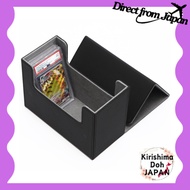 Cospys PSA Storage Case Card Magnetic Storage Box for Slabbed Cards (Black × Gray, for PSA)  [Direct