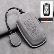 Leather Car Key Holder For BMW 1 3 5 7 Series X1 X3 X4 X5 F10 F15 F16 F20 F30 F18 F25 M3 M4 E34 ，Rem