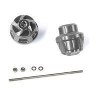 ใหม่สำหรับ ZONTES 368E 368G 368D 368M ดัดแปลงท่อไอเสียอะลูมิเนียมอัลลอย CNC ป้องกันการตกหล่นล้อด้านห