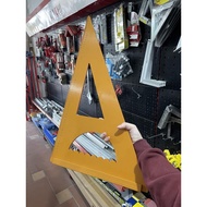 Triangle ruler 350*600, angle ruler, ruler, triangle ruler 1 piece