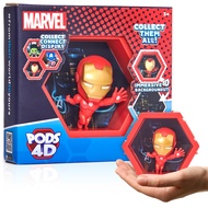 4D Marvel Iron Man Toys - Unique Connectable & Collectable Toy Figure, Wall/Shelf Display, Easter Ba