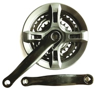 Mountain Bike Chainring24/34/42T Transmission Bicycle Chainring Crankset Square Hole Chainring Set M