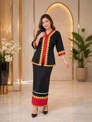 Set kebaya bidayuh Borneo