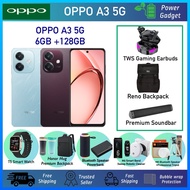 OPPO A3 5G [6GB RAM 128GB] 50MP Main Camera | 45W SUPERVOOC Flash Charge | Original Oppo Malaysia