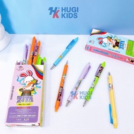 Hộp 12 Cây Bút Gel Bấm Xóa Được ZITA Todo Suyo 0.5mm Ngòi Kim Nét đẹp mực đậm và đều