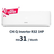 Chi Q Inverter R32 Aircond Instalment