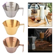 [Freneci] Espresso Pouring Cup Espresso Measuring Cup Coffee Mug Single Spout Bar Drink Mugs Pitcher