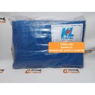 TENDA A3 NET SIZE 6X16  A3 TARPAULIN SIZE 6 MTR X 16 MTR KL BRAND A3 6X16 FINISHED TENT/