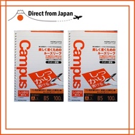 Kokuyo Campus Loose Leaf Refill B5 A-Format 100 Sheets, Durable Writing