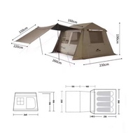 พร้อมส่ง Naturehike Village6.0 รุ่น2เต็นท์บ้านออโต้ กางอัตโนมัติ กันน้ำระดับ PU2000mm.+ กันแดดUPF125