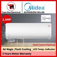 MIDEA 1.5HP Xtreme Dura Aircond MSXD-12CRN8 Penyaman Udara 冷气机