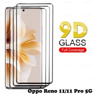 Anti-scratch Oppo RENO 11/RENO 11 PRO 5G 2023/Oppo RENO 11F 2024 Tempered Glass Full Glue RENO 11/RENO 11 PRO/RENO 11F Screen Guard Full Cover 2 X Stonger
