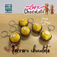 CLICKER -Webber 3D Print: Luxury Chocolate Clicker Keychain - Ferrero Inspired Fidget Fidget Clicker