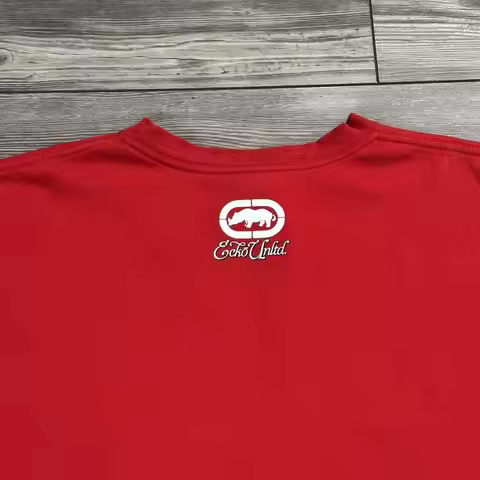 Y2K ECKO UNLTD Retro Oversized T-shirt Cotton Short Sleeve Gothic Print Harajuku Streetwear Fashion 