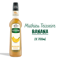 Mathieu Teisseire Banana Syrup 700ml | Mathieu Teisseire น้ำเชื่อมกลิ่นกล้วยหอม 700มล.