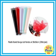 ! (5 Sheets) Lace List Flower Bouquet Wrapping paper, Cellophane Wrapping, Flower Wrapping paper, bo