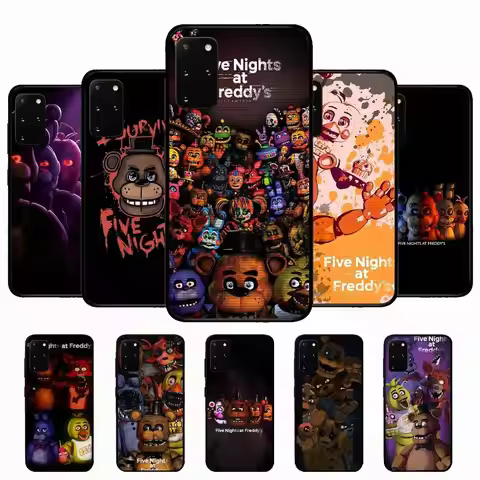 AmineF- Fnaf F-Five-nights-At-Freddys Phone Case For Samsung S 24 fe 25 Ultra plus 20 lite 21 30 22 