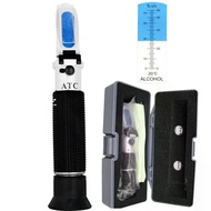0-80% Alcohol Meter Wine Tester Alcohol Concentration Meter Alcohol Hydrometer Alcohol Concentration
