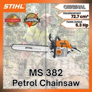 [ORIGINAL STIHL MS382-20/25/30"] 2-Stroke Engine 3.1HP Petrol Chainsaw | STIHL Chainsaw MS382