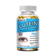 Lutein Supplement - Contains Lutein and Zeaxanthin L-Taurine Grape Seed Extract - Promotes healthy v