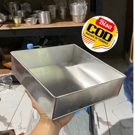 0.5 aluminum square bread pan