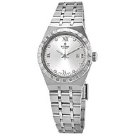 Tudor Royal Automatic Diamond Silver Dial 28 mm Watch M28300-0002並行輸入