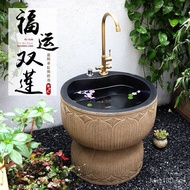 Wash Basin Mop Sink Garden Sink Outdoor Creative Yard Household Outdoor Courtyard Mop Basin Balcony 